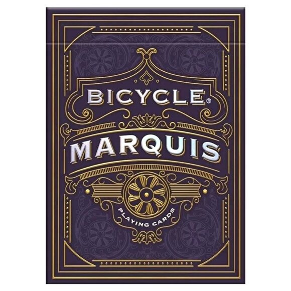 Bicycle Marquis Playing Cards Purple Box Air Cushion Finish Limited Made in USA - Picture 1 of 3